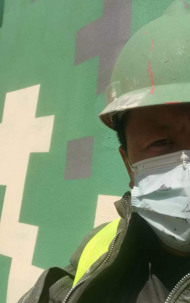 北京迷彩漆未完全固化；